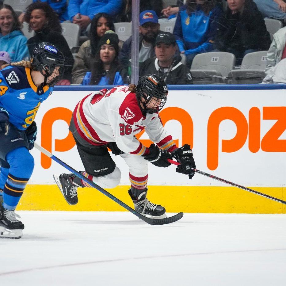 Mrázová nets OT winner to lift Charge past Sceptres 2-1, clinch PWHL playoff berth